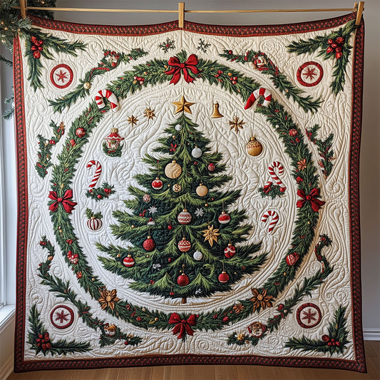 Central Geometrisc Christmas Tree LT3009013CL Quilt