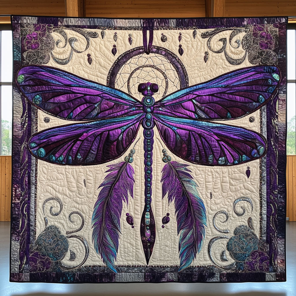 Dragonfly Spirit CW0210035CL Quilt