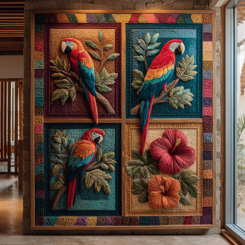 Parrot Paradise CW2808035CL Quilt