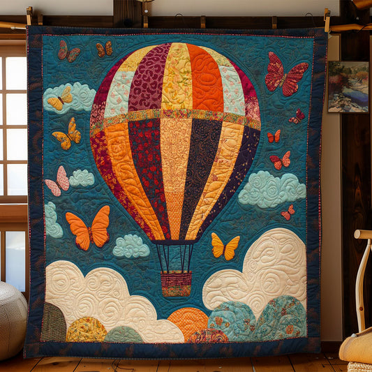 Butterfly Balloon WN3103020CL Quilt