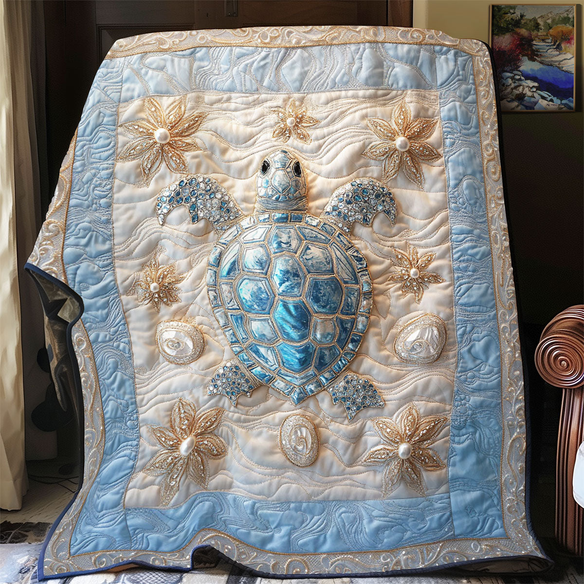 Royal Turtle WY2702115CL Quilt