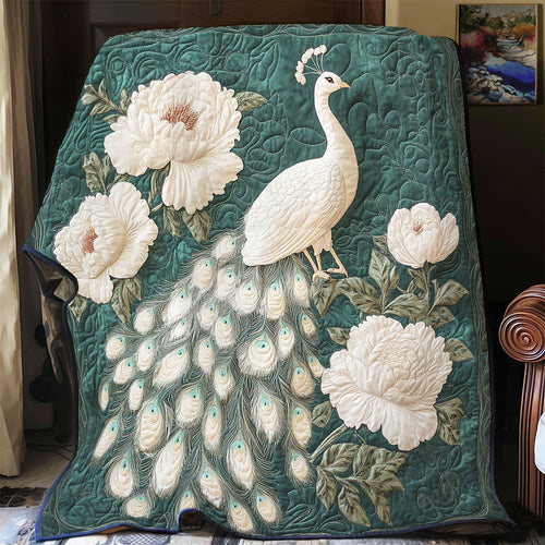 Elegant Peacock WY2802139CL Quilt