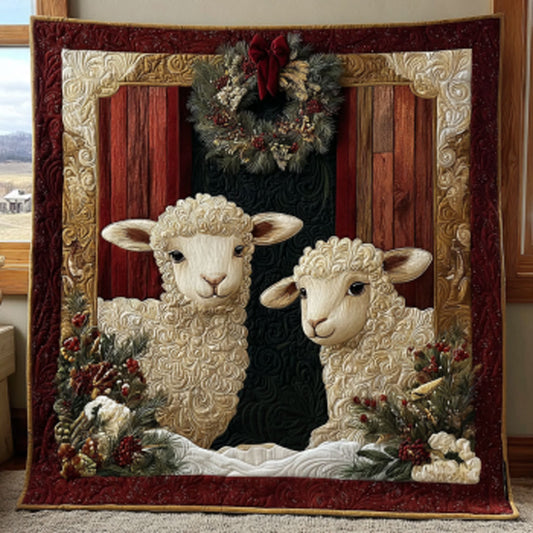 Christmas Sheep KL1911010CL Quilt