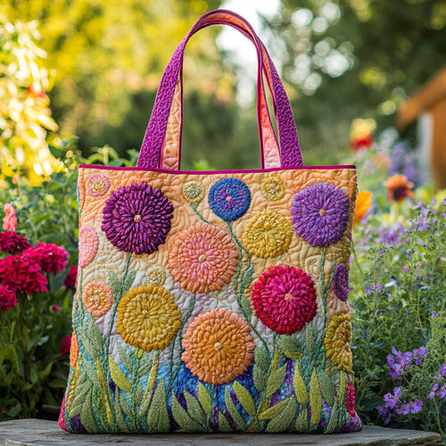 Color Dandelion CW2509001CL Quilted Tote Bag