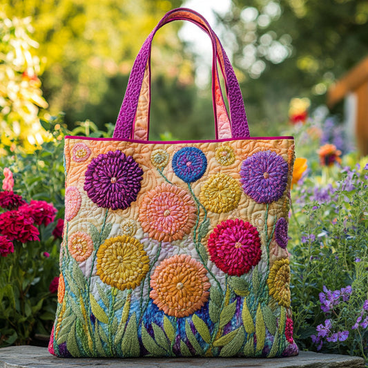 Color Dandelion CW2509001CL Quilted Tote Bag