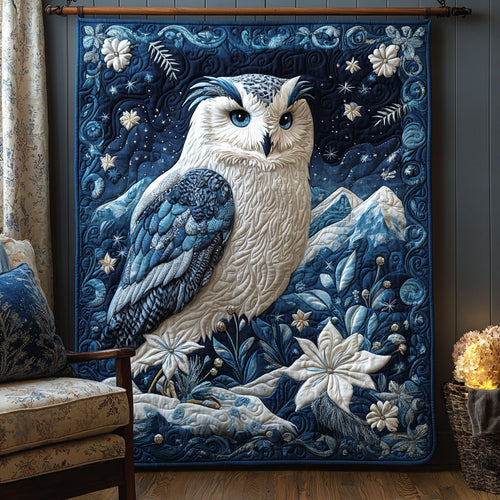 Majestic Snow Owl XK0410006CL Quilt