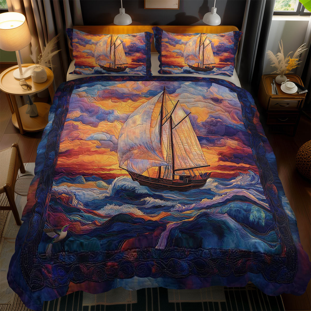 Clouds And Sails WN1911015CL Duvet Cover Set