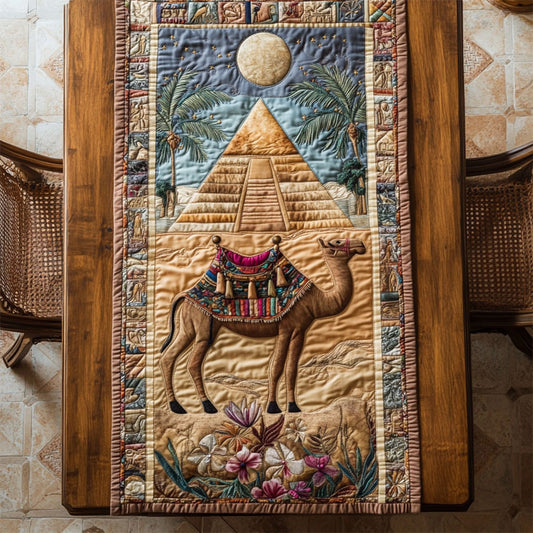 Camel In Paramyth WY1806042CL Quilted Table Runner