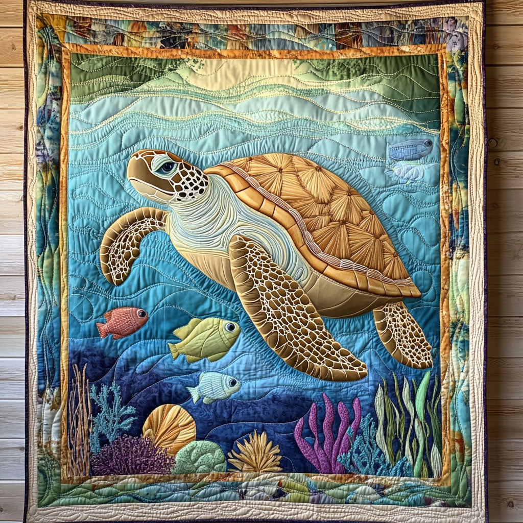 Beautiful Seabed CQ2905020CL Quilt
