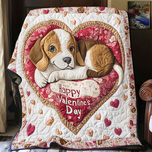 Beagle Sweetheart WX2712004CL Quilt