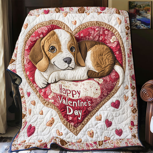 Beagle Sweetheart WX2712004CL Quilt