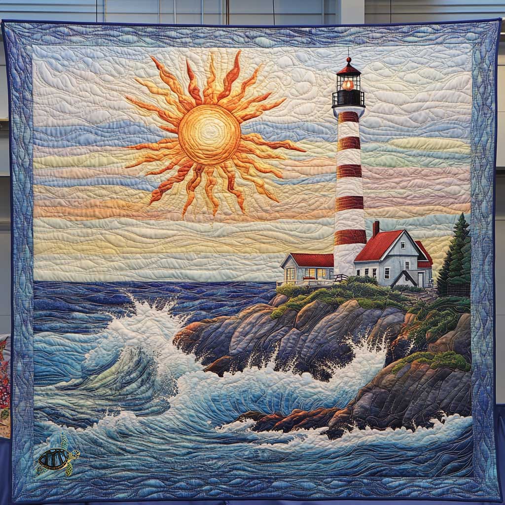 Coastal Lighthouse WP1012005CL Quilt