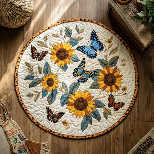 Sun Fly WY0805026CL Quilted Round Mat