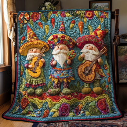 Colorful Gnomes WN2312047CL Quilt