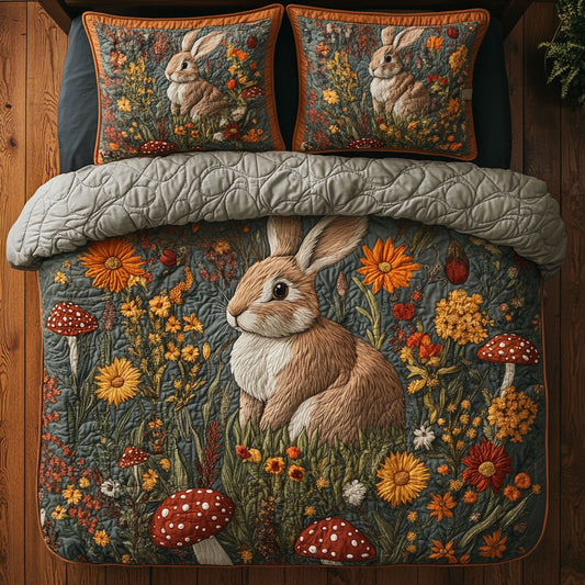 Rabbit in Forest CW3107044CL Duvet Cover Set