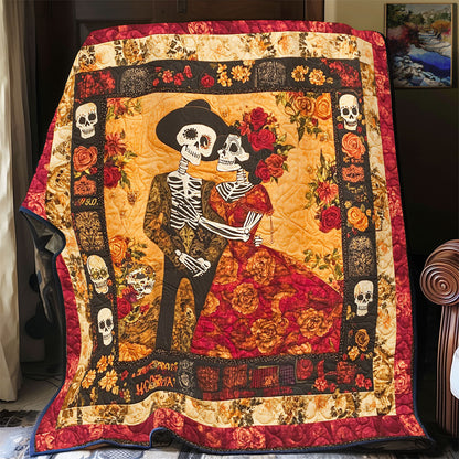 Couple Skeleton WY1802009CL Quilt