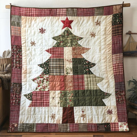 Frosty Charm Christmas Tree WN1211048CL Quilt