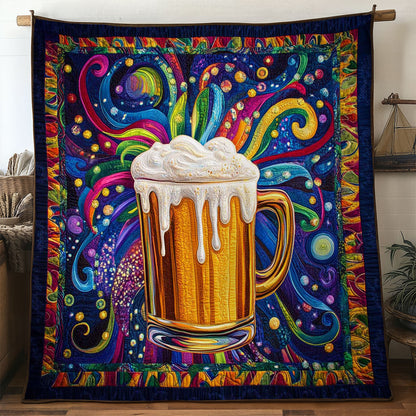 Football And Beer Flow WN1205027CL Quilt