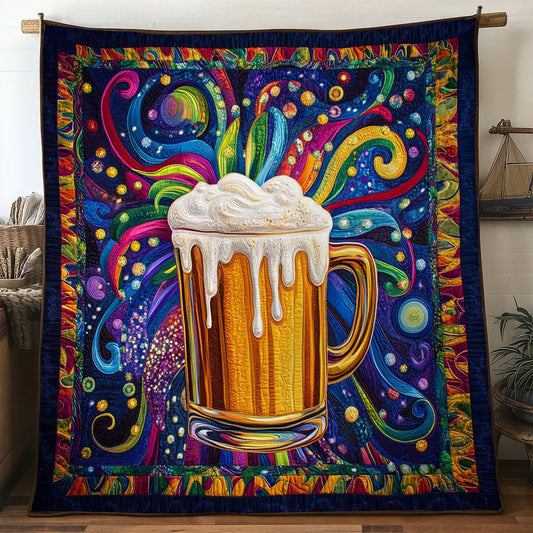 Football And Beer Flow WN1205027CL Quilt