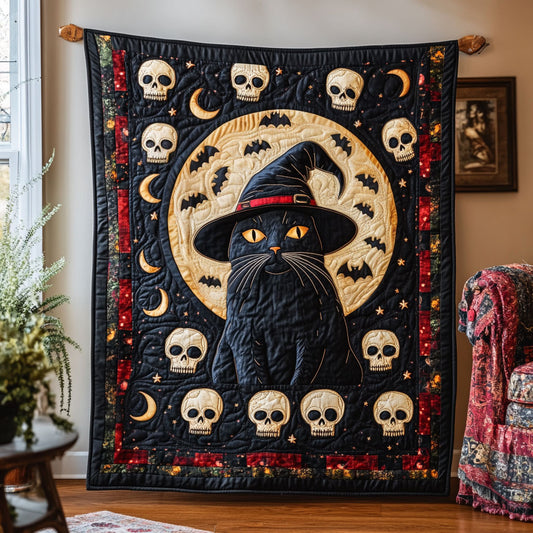 Cat Skull DH1809036CL Quilt