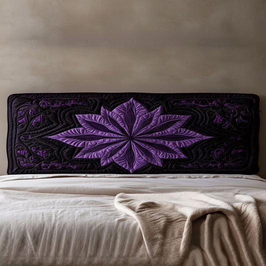 Nebula Flower WN1812019CL Quilted Headboard Slipcover