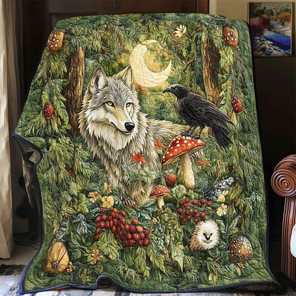 Wolf And Crow WY2101090CL Quilt
