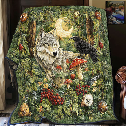 Wolf And Crow WY2101090CL Quilt