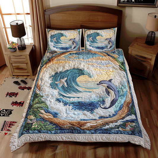 Dolphin Sea WX0412058CL Duvet Cover Set