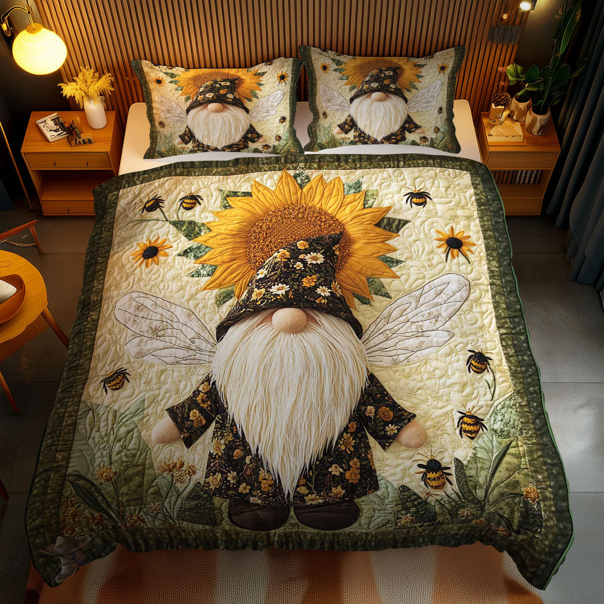 Garden Gnome WN1911029CL Duvet Cover Set