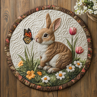 Gentle Perched CP0406082CL Quilted Round Mat