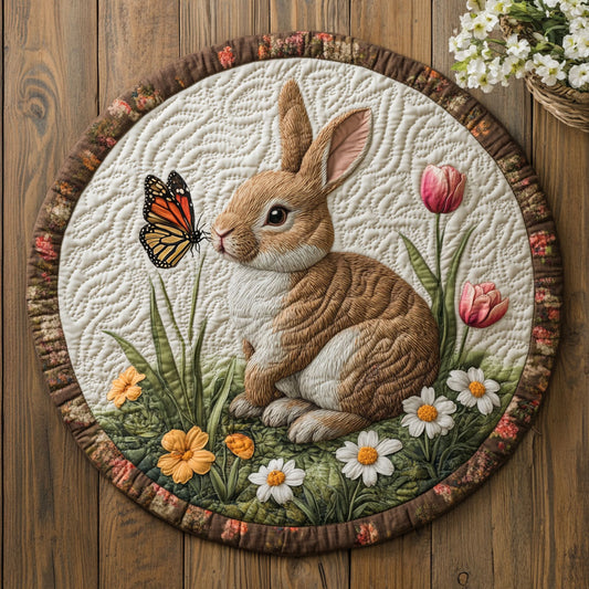 Gentle Perched CP0406082CL Quilted Round Mat