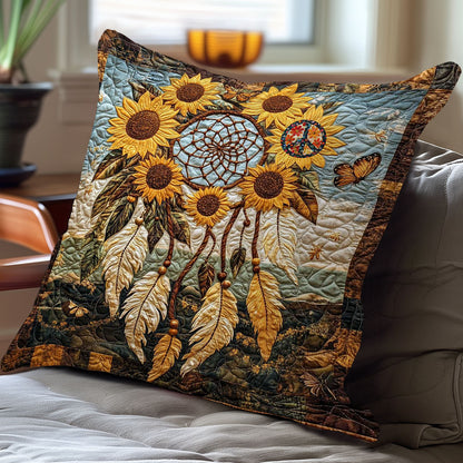 Golden Dreamcatcher WN2111048CL Quilt Pillow Case