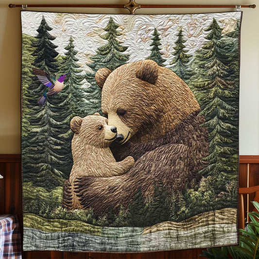 Mother Bear WP2412004CL Quilt
