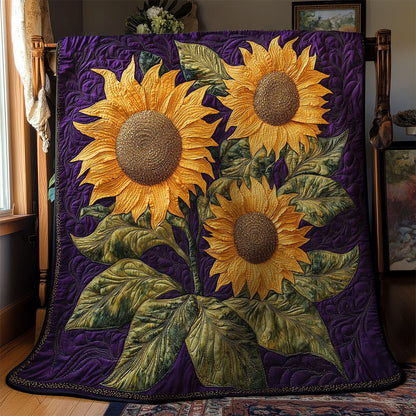 Sunflower Serenity WN1703070CL Quilt