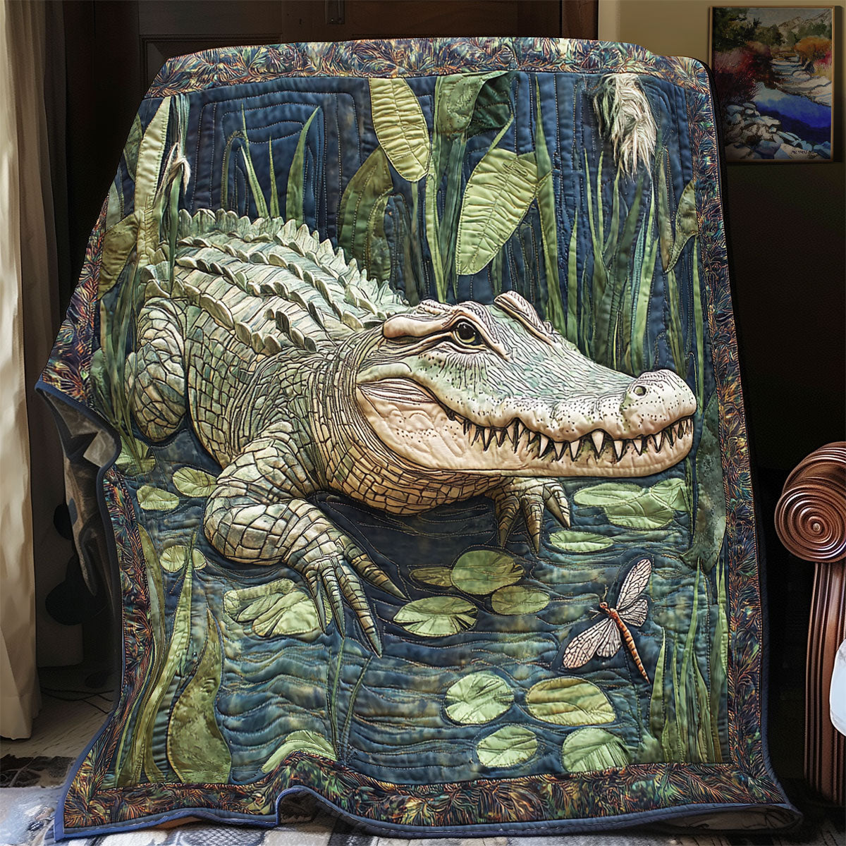 Swamp Area CQ0306017CL Quilt
