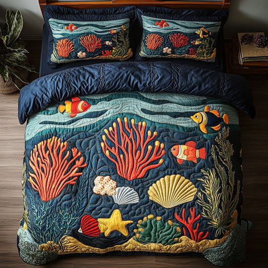 Marine Bloom CP2209030CL Duvet Cover Set