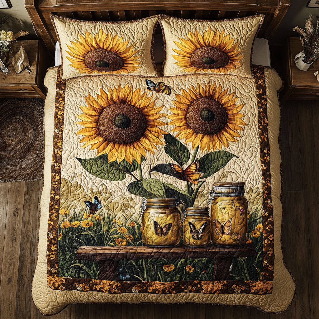 Sunflower Garden WY2901108CL Duvet Cover Set