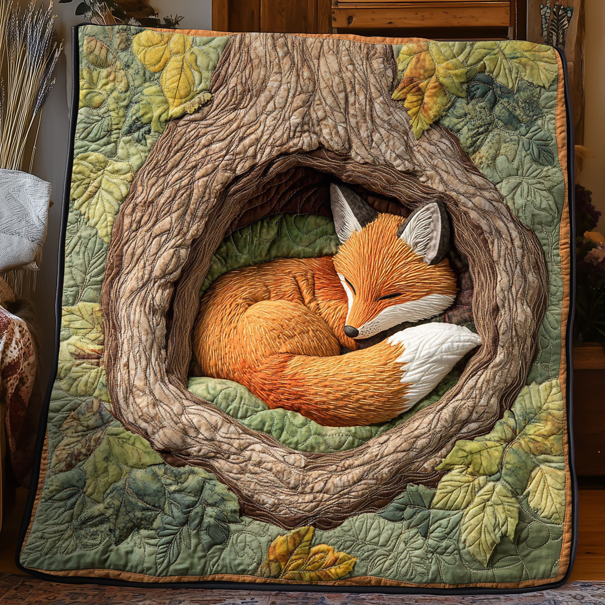Sleeping Fox WX0406049CL Quilt