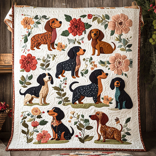 Dashboard Dog Bloom CW3105615CL Quilt