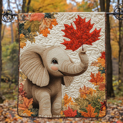 Happy Elephant WU1710002CL Quilt