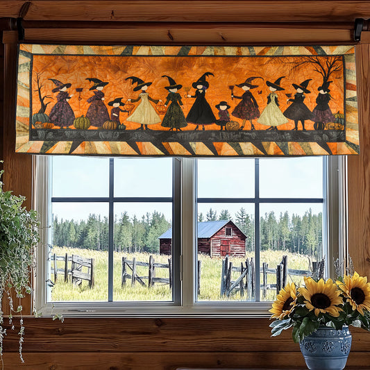 Witches' Waltz WN0108063CL Quilted Valance