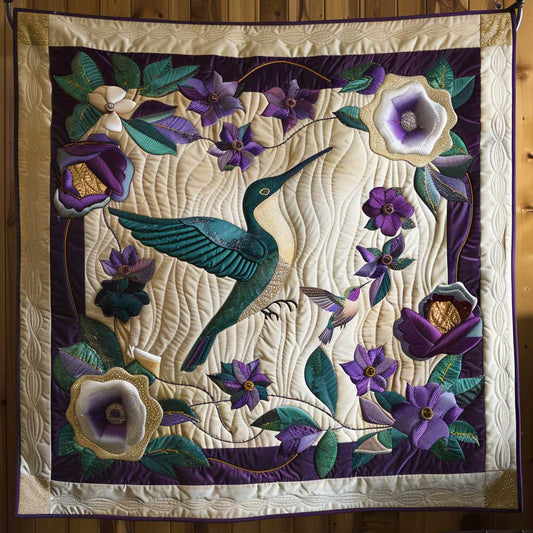 Hummingbird Garden Harmony WN1710023CL Quilt