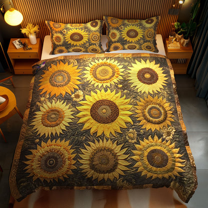 Vintage Sunflower WN1911064CL Duvet Cover Set