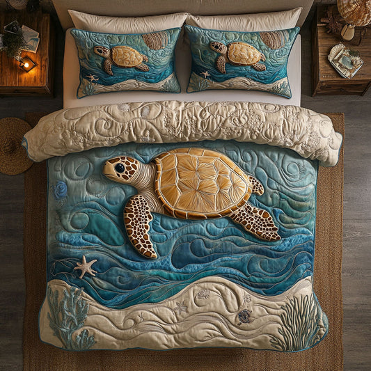 Sea Turtle CP1905048CL Duvet Cover Set