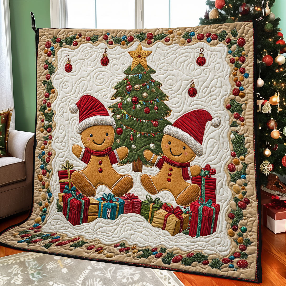 Merry Cookies CP1811034CL Quilt