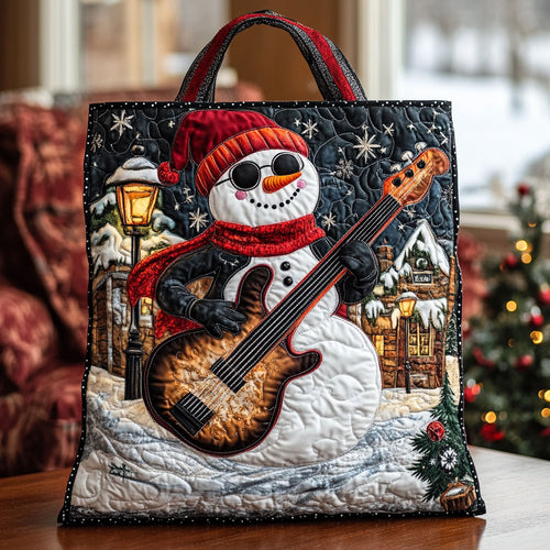Winter Rhythm LT2511012CL Quilted Tote Bag