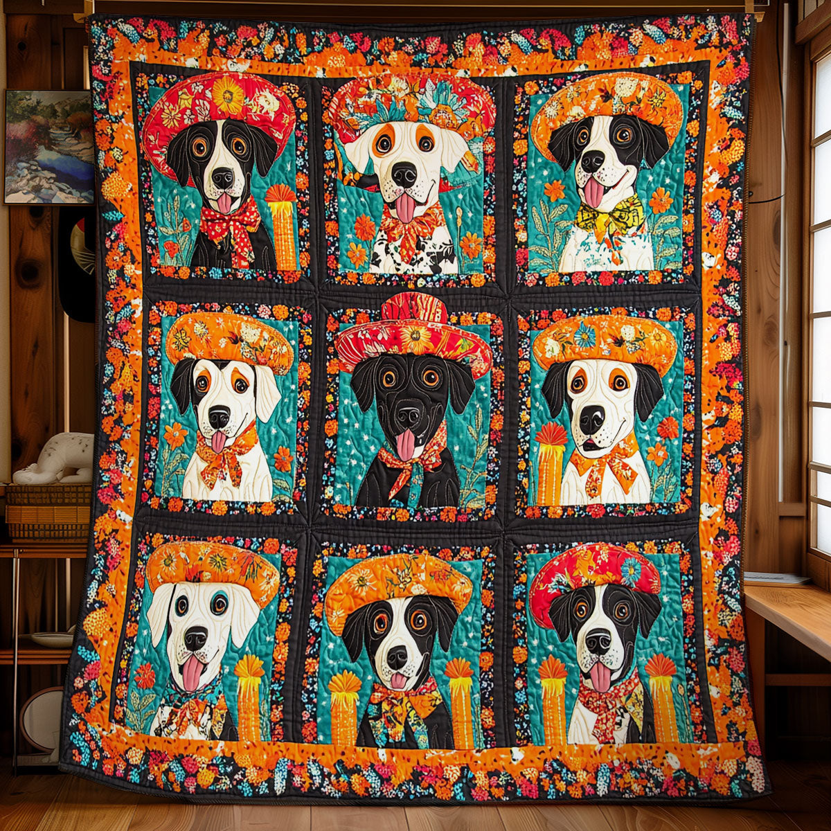 Sombrero Chihuahua WY0801086CL Quilt