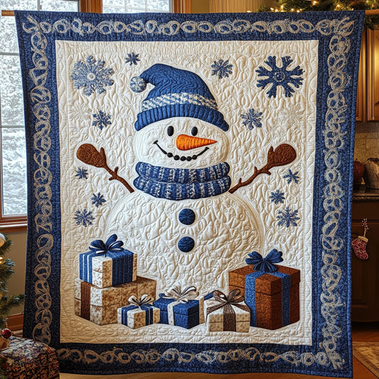 Tranquil Snowman WN0309104CL Quilt
