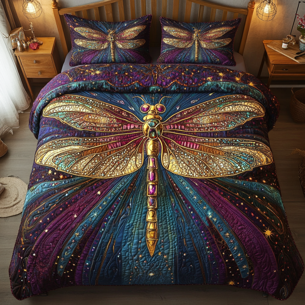 Starlit Dragonfly Dreams YR0401017CL Duvet Cover Set