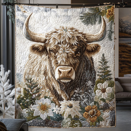 Winter Bull WU2110017CL Quilt